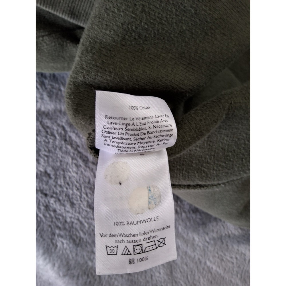 Mens Eddie Bauer Size XXL Green 1/4 Zip Long Sleeve Sweater Outdoors Preppy - Picture 10 of 11